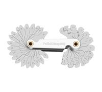 Lot de 40 jauges de filetage pour des mesures industrielles précises dans l'ingénierie et la réparation - Outil mécanique - Jauge de filetage