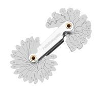 Lot de 40 jauges de filetage précises adaptées pour les vis dans le génie mécanique industriel - Taille précise