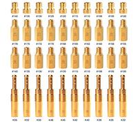 Lot de 40 jets principaux de carburateur à jet lent, comprenant 30 jets principaux de carburateur et 10 jets pilote lent pour PWK Keihin OKO CVK Crabe, remplace #SCL2018090002ZHT0102