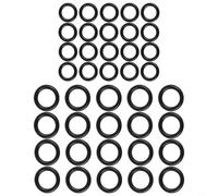 Lot de 40 joints toriques en caoutchouc conçus pour une utilisation avec les raccords de tuyau à déconnexion rapide en tailles 1/4 et 3/8