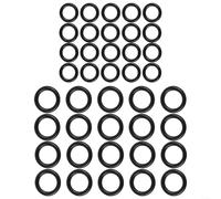 Lot de 40 joints toriques en caoutchouc pour nettoyeur haute pression, M22 et 3/8 Sae pour raccords à déconnexion rapide et équipement de jardin