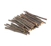 Lot de 40 jouets à mâcher pour animaux de compagnie, jouets molaires pour lapins, cochons, hamsters, écureuils pour chiots chihuahua (kaki, taille unique)