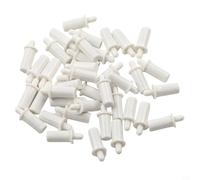 Lot de 40 loquets de stores vénitiens en plastique - Outil de réparation pour fenêtre - Kit d'entretien essentiel pour la maison