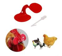 Lot de 40 lunettes de poulet pour un meilleur bien-être du poulet