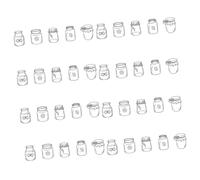 Lot de 40 marque-pages artistiques en forme de plante - Étanche - Transparents - Pour collectionneurs, amateurs de livres, lecture, scrapbooking, photographie