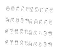 Lot de 40 marque-pages transparents étanches pour étudiants, enseignants, amateurs de livres, lecture, journal, photographie