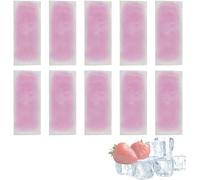 Lot de 40 pansements rafraîchissants pour enfants et bébés pour problèmes de fièvre et migraines, dents de sagesse, visage, maux de tête (fraise)