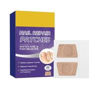 Lot de 40 patchs de renouvellement des ongles - Ultra fins - Soins professionnels des pieds - Adoucissent et réparent - Soins professionnels à domicile - Pour la récupération des dommages causés par