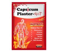 Lot de 40 patchs thermiques en capsaïcine naturelle pour soulager la tension musculaire, patchs thermiques corporels