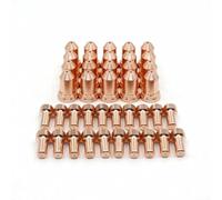 Lot de 40 pièces de rechange pour torche plasma 52558 électrode 51311 buses 1 0 mm 1 2 mm Compatible avec IPT80 PT80 pour machines de découpe plasma