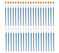 Lot de 40 pinceaux en nylon, petits pinceaux, peinture en aérosol, kit de pinceaux de bricolage, petits pinceaux, petits pinceaux de détail, adaptés pour la peinture, les graffitis, les loisirs