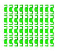 Lot de 40 pinces en plastique pour fixer les branches et les feuilles tout en permettant un mouvement naturel et une expansion de la croissance (vert)