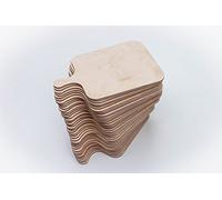 Lot de 40 planches à tarte flambée - Taille L