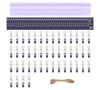 Lot de 40 porte-clés souvenirs funéraires avec cartes personnalisables, fournitures de fête, cadeaux pour invités, porte-clés décoratifs ange gardien