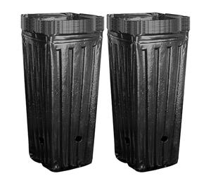 Lot de 40 Pot d'arbre Hauts Réutilisables, 20cm Pots de Pépinière en Plastique pour P-lantes Profondes, Pots de P-lantes Hauts avec Trous de Drainage, Pot de Semi-s pour Jardinage Intérieur Extérieur