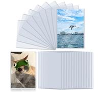 Lot de 40 protections rigides pour cartes postales photo 10,2 x 15,2 cm, protections rigides et étanches, pochettes en plastique pour photos, documents, souvenirs et objets de collection
