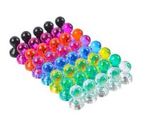 Lot de 40 punaises magnétiques pour réfrigérateur