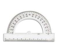 Lot de 40 Rapporteurs 180° 12 cm sous étui packbordable