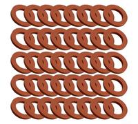 Lot de 40 rondelles de tuyau d'arrosage pour anneaux de rechange pour raccords de tuyau de 1,9 cm et réparation pour les problèmes de fuite d'anneau