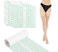 Lot de 40 rubans adhésifs transparents et 1 rouleau de bandages transparents imperméables pour le levage, patchs de douche invisibles
