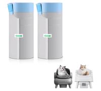 Lot de 40 sacs à litière pour chat Neakasa M1 et PetPivot Autoscooper 11, sacs à litière automatiques, sacs étanches pour litière pour chat
