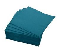 Lot de 40 Serviettes en Papier "Vitamine" 38x38cm Émeraude Vert G