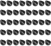 Lot de 40 Support de Pile Bouton, Porte Pile CR2032 Holder, Supports de Batterie, Adaptateurs de Batterie Portables 3V CR2032 CR2025 Noir