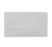 Lot de 40 supports en acrylique pour cartes de nom et étiquettes avec base stable en forme de L pour un affichage clair dans les hôtels, les bureaux, les conférences et les lieux de vente au détail (2