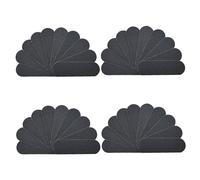 Lot de 40 tampons de rechange pour limes à pieds en acier inoxydable fin et corse, 4, 3 x 13 cm, pour enlever les callosités, les cuticules, les peaux mortes et dures, tampons en papier verre, outi