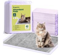 Lot de 40 tampons de rechange pour litière Tidy Cats Breeze - Super absorbants à 6 couches pour contrôle des odeurs - Charbon actif - 42,9 x 29 cm