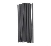 Lot de 40 tiges de soudure en plastique PP noir de 200 mm pour fabrication de pare-chocs de voiture avant et arrière
