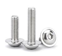 Lot de 40 vis à tête bombée M5 en acier inoxydable M5 Vis à tête fraisée Torx pour projets de bricolage, réparation de meubles, montage et entretien