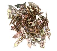 lot de 40 vis autoperceuses pour chevilles, chevilles métalliques pour cloison sèche, type à frapper pour la décoration de la maison, les cadres photo