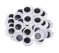 Lot de 40 yeux mobiles autocollants pour scrapbooking et loisirs créatifs - 25 mm