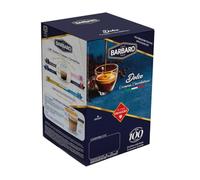 Lot de 400 capsules à gâteau crème pour barbe et café de Naples, mélange bleu