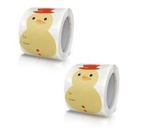 Lot de 400 étiquettes autocollantes pour emballage de nom de Noël pour boîte cadeau, carte, sac à bonbons, autocollants d'artisanat