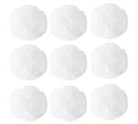 Lot de 400 housses de microphone jetables pour microphone à main pour karaoké studio d'enregistrement Blanc