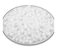 Lot de 400 pompons blancs de 10 mm - Petits pompons en peluche moelleuse - Mini pompons pour bricolage amusant et créatif
