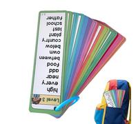 Lot de 41 cartes flash de phonétique - Exercice orthographe - Lecture vocabulaire - éducatifs - Avec mots à haute fréquence - Pour , filles, activités