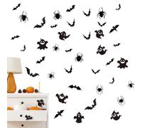 Lot de 41 décorations de chauve-souris effrayantes pour Halloween