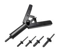 Lot de 41 rivets à libération rapide - Design léger - Professionnel - Pour métal et bois - Charge rapide