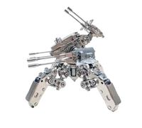 Lot de 410 puzzles 3D en métal mécanique quadrupède Mecha, présentation créative de collection et cadeaux pour les amateurs de carfts