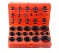 Lot de 419 Joints Toriques NBR Ø 3-50 mm,Universal 419 pcs Nitrile Rubber O Ring Assortment Kit,32 Tailles Kit de Joints d'étanchéité en Caoutchouc pour Plomberie