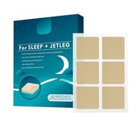 Lot de 42/60 patchs pour dormir, patchs de sommeil profonds pour adultes,Soulagent La Tension Musculaire Et La Fatigue Corporelle, doux pour la peau et faciles à appliquer, (Matériel pu 42 pièces)