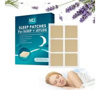 Lot de 42/60PC Patchs de Sommeil,Coussinets d'aide au Sommeil, Autocollants Favorisant le Sommeil Profond,pour Améliorer la Qualité du Sommeil Naturel (Matériel pu 42 pièces)