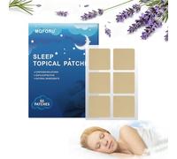 Lot de 42/60PC Patchs de Sommeil,Coussinets d'aide au Sommeil, Autocollants Favorisant le Sommeil Profond,pour Améliorer la Qualité du Sommeil Naturel (Matériel pu 60 pièces)