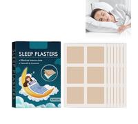 Lot de 42 Autocollants Favorisant le Sommeil, Coussinets D'aide au Sommeil, Sleep Patch Profonds pour Adultes, pour Favoriser un Sommeil de Qualité et Réduire la Fatigue, pour Hommes et Femmes
