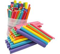 Lot De 42 Bigoudis Papilotten De Qualité Supérieure - Pour Des Boucles Douces Et Naturelles - Convient Pour Les Grandes Et Petites Boucles Pendant La Nuit - Barre Flexible - Multicolore