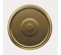 Lot de 42 capsules couvercles bouchons 48 mm dorées Stérilisables avec Flip pour pots et bocaux en verre - IRIOS -