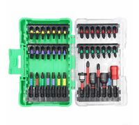 Lot de 42 embouts de tournevis cruciformes magnétiques pour électriciens en alliage d'acier HRC63 avec traitement phosphatant